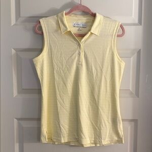 Pebble Beach Sleeveless Golf Polo SZ MED